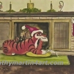 Santa Tiger