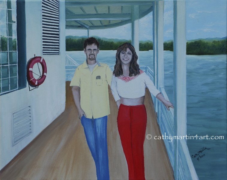 Boat Ride by Cathy Martin
